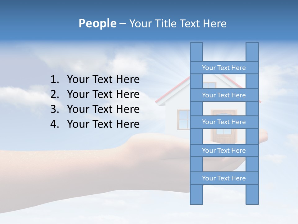 Sky Loan Home PowerPoint Template