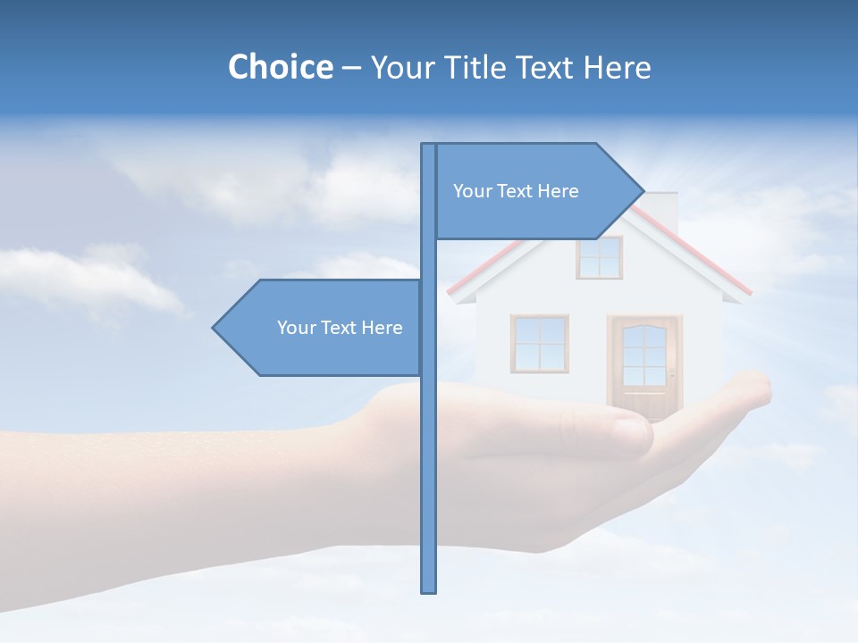 Sky Loan Home PowerPoint Template