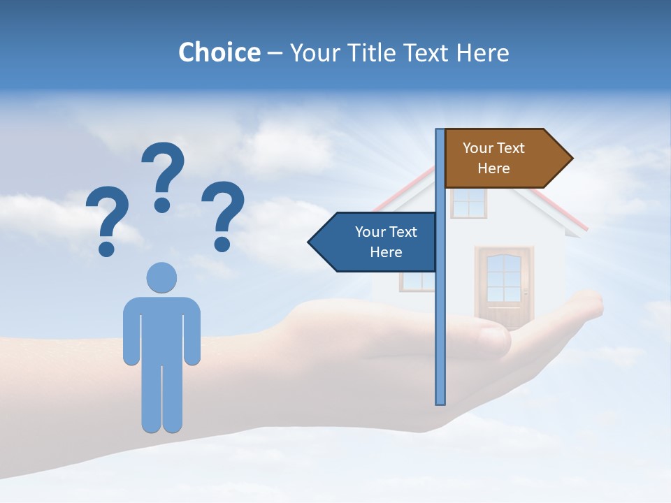 Sky Loan Home PowerPoint Template