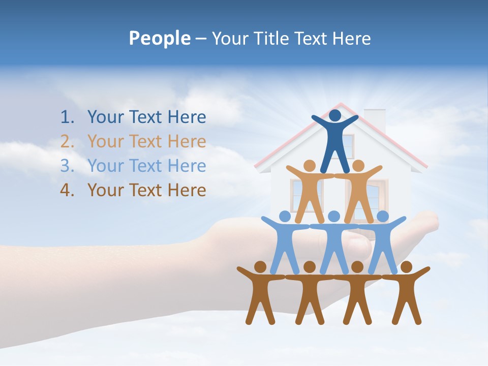 Sky Loan Home PowerPoint Template