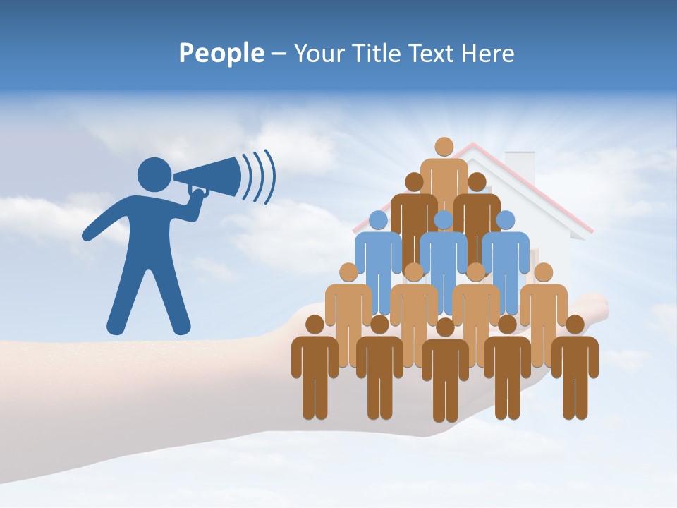 Sky Loan Home PowerPoint Template