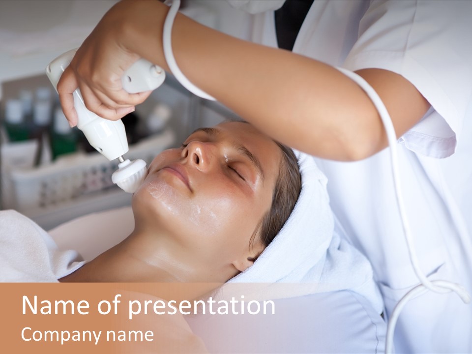 Salon Skin Procedure PowerPoint Template