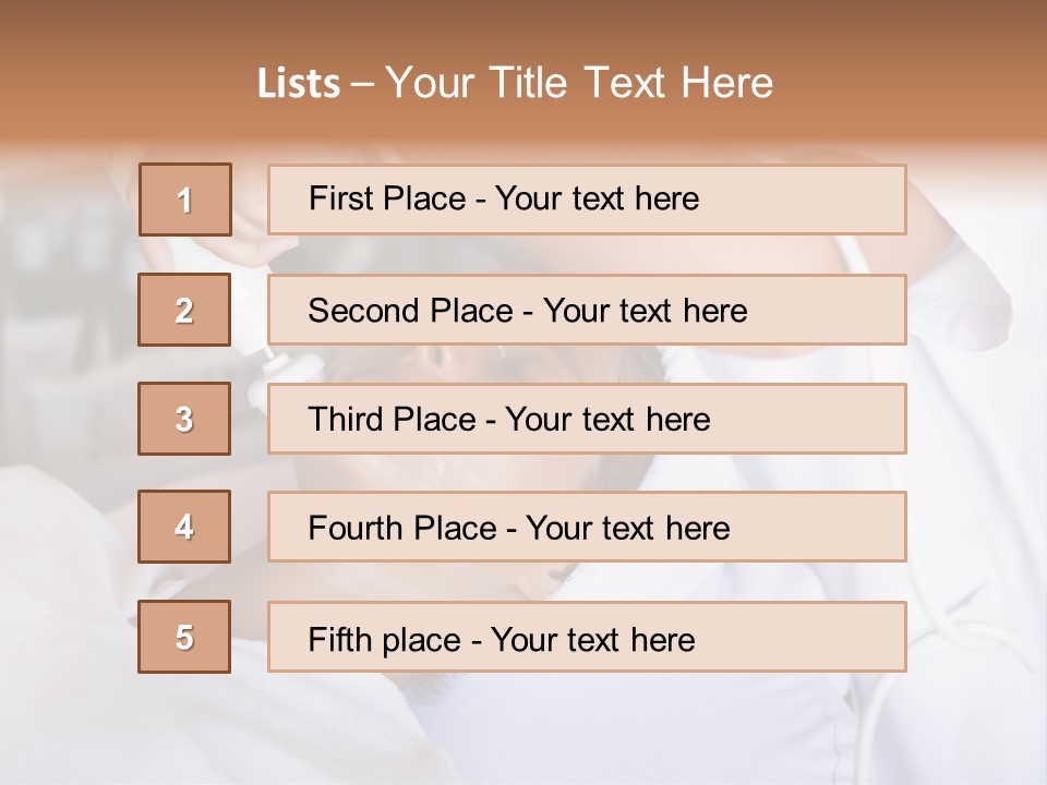 Salon Skin Procedure PowerPoint Template