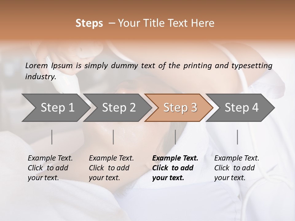 Salon Skin Procedure PowerPoint Template