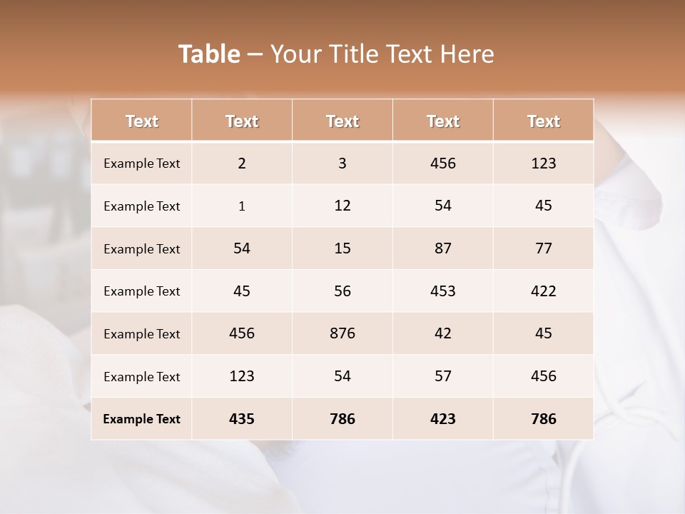 Salon Skin Procedure PowerPoint Template