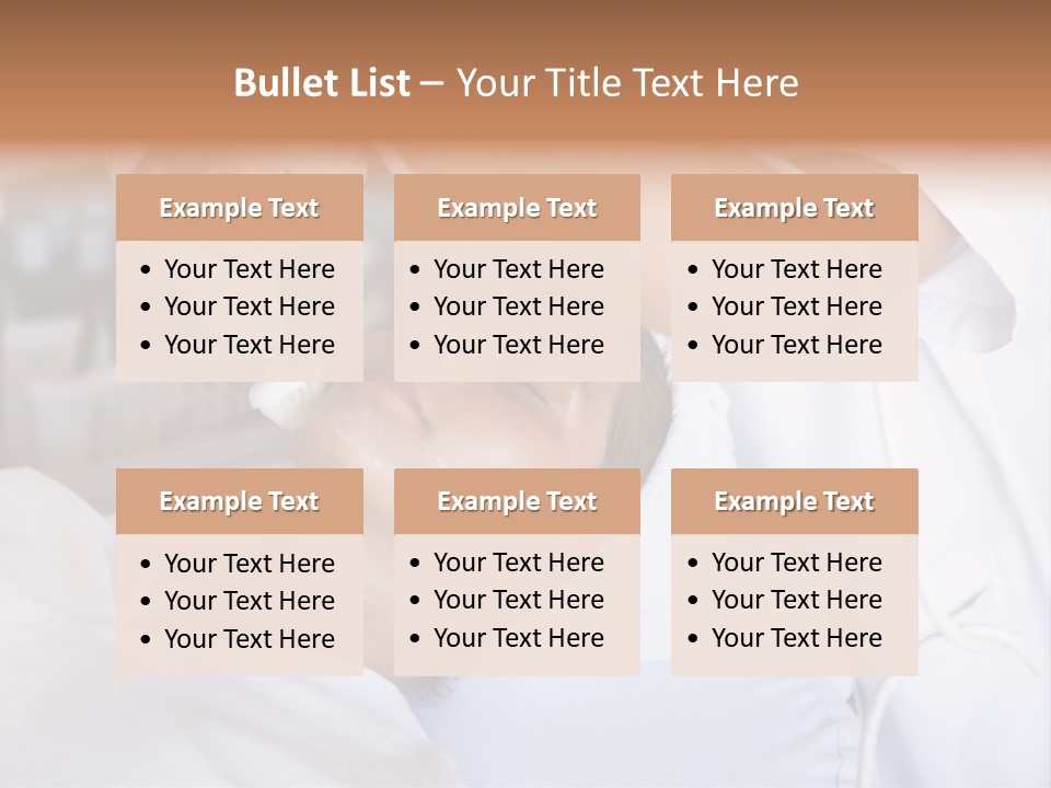 Salon Skin Procedure PowerPoint Template