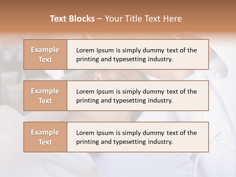 Salon Skin Procedure PowerPoint Template