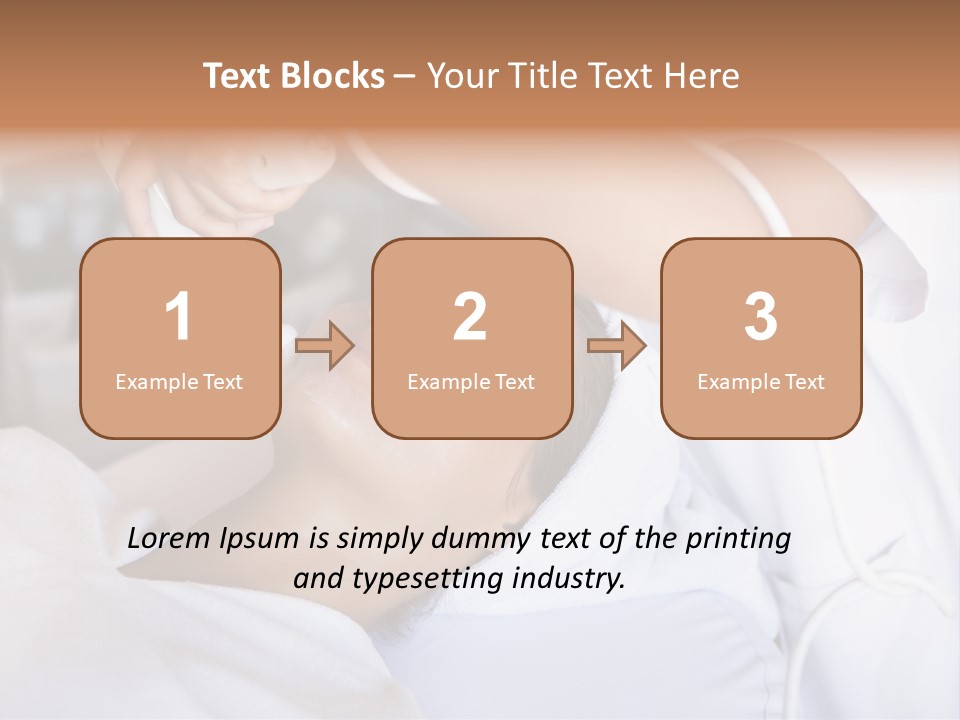 Salon Skin Procedure PowerPoint Template
