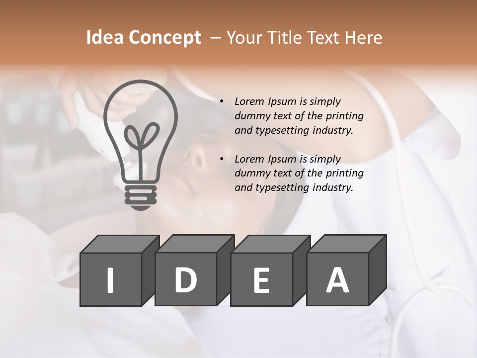 Salon Skin Procedure PowerPoint Template