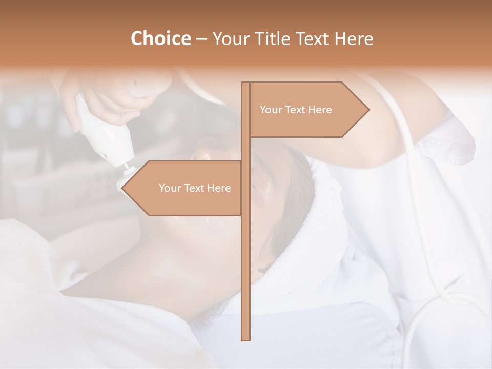 Salon Skin Procedure PowerPoint Template