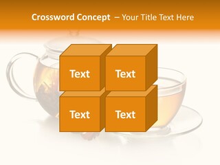 Oolong Serving Blooming PowerPoint Template
