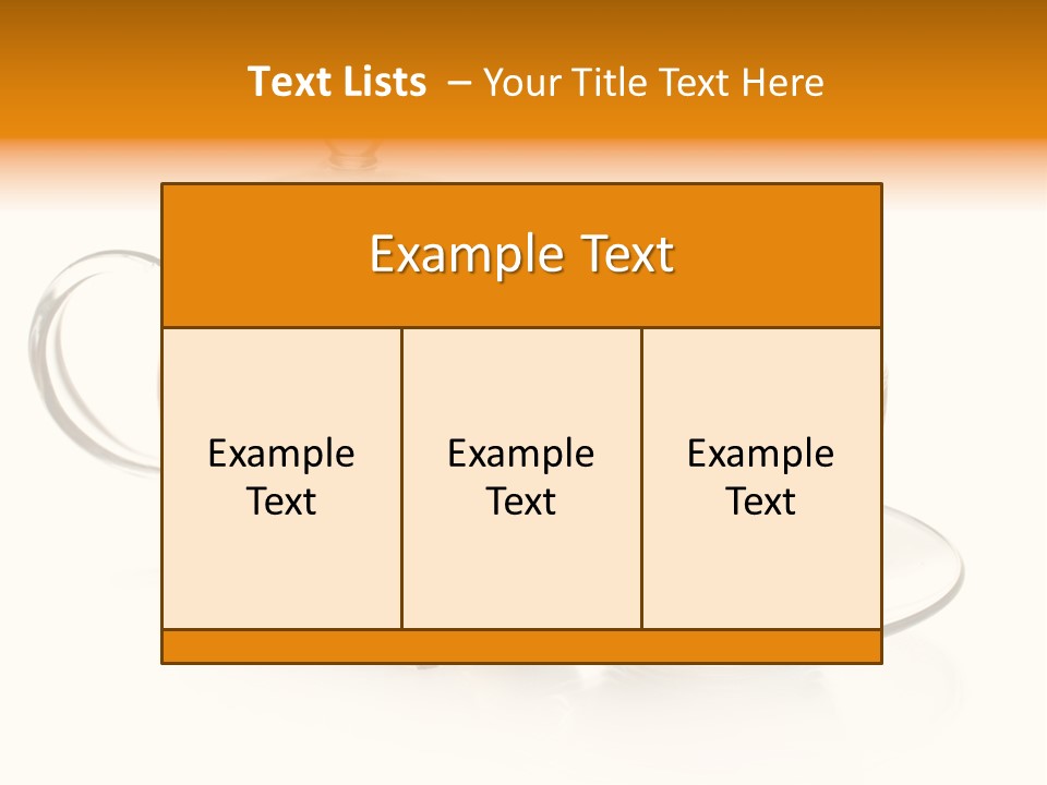 Oolong Serving Blooming PowerPoint Template