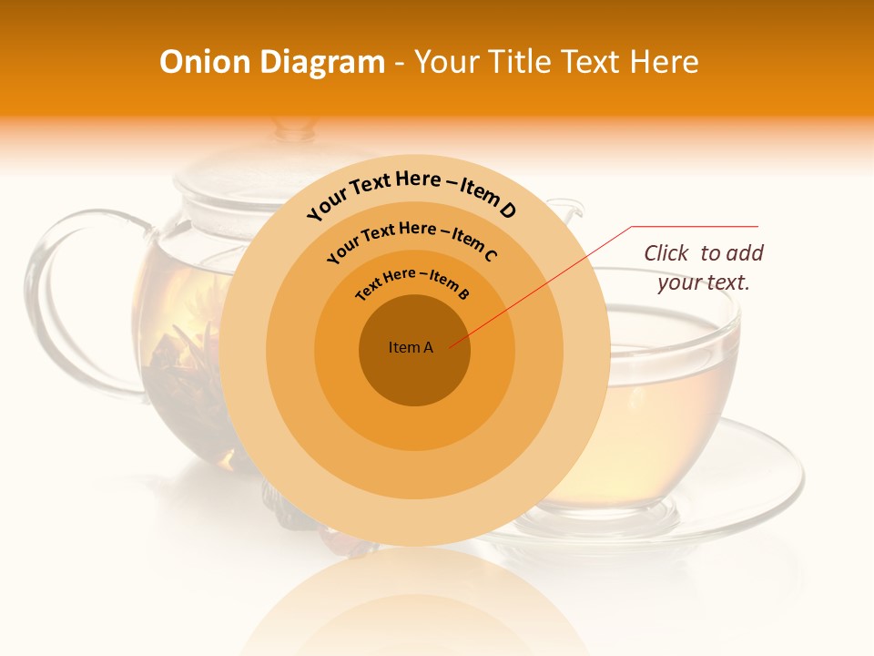 Oolong Serving Blooming PowerPoint Template