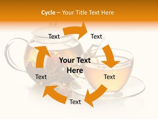 Oolong Serving Blooming PowerPoint Template