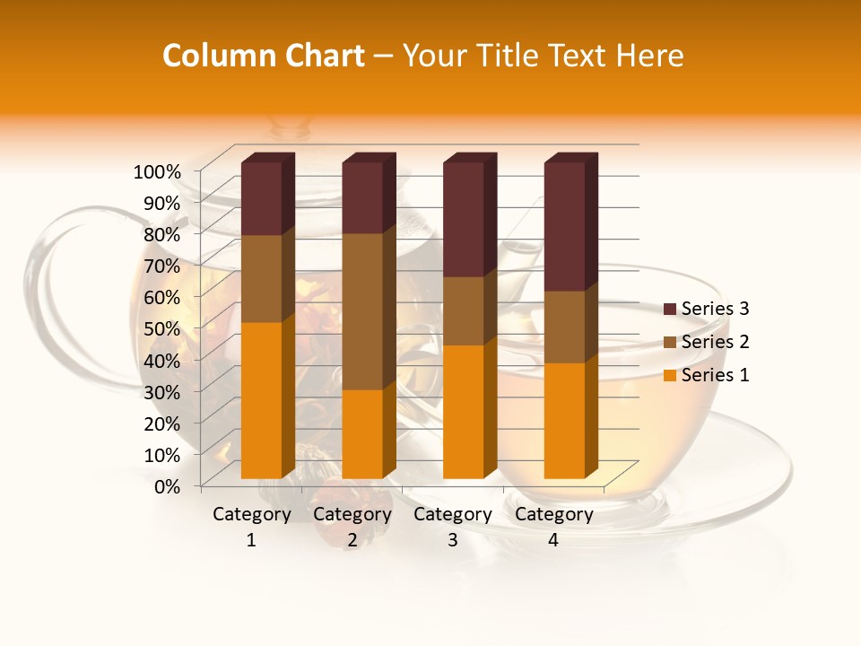 Oolong Serving Blooming PowerPoint Template