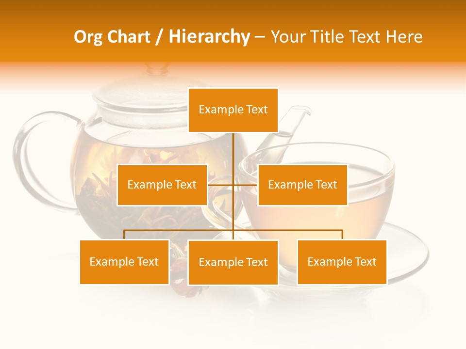 Oolong Serving Blooming PowerPoint Template