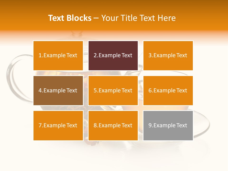 Oolong Serving Blooming PowerPoint Template