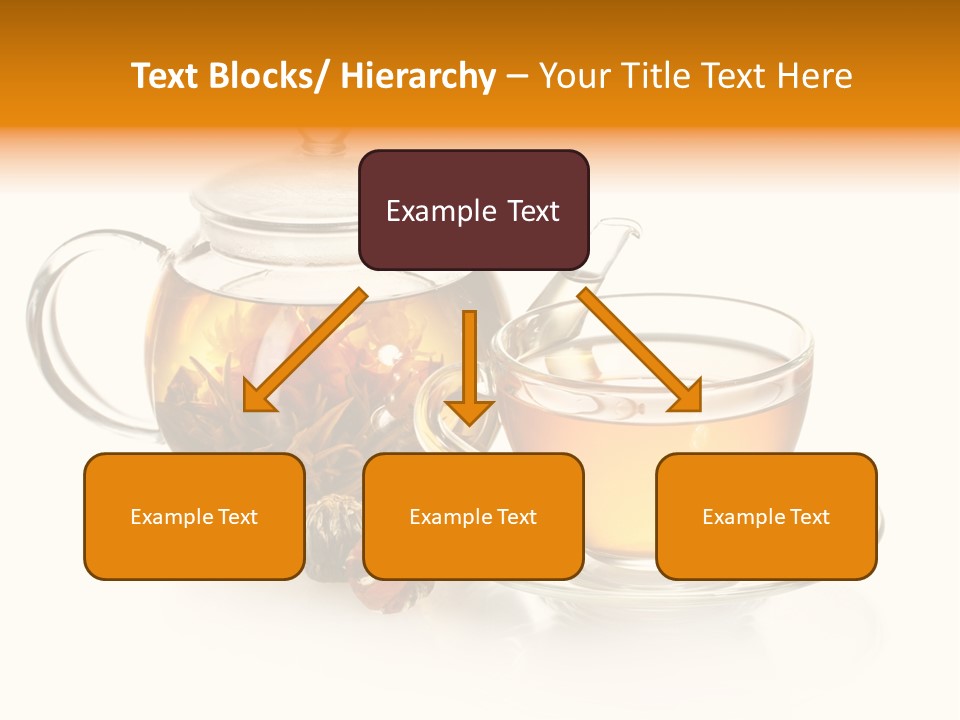 Oolong Serving Blooming PowerPoint Template