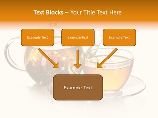 Oolong Serving Blooming PowerPoint Template