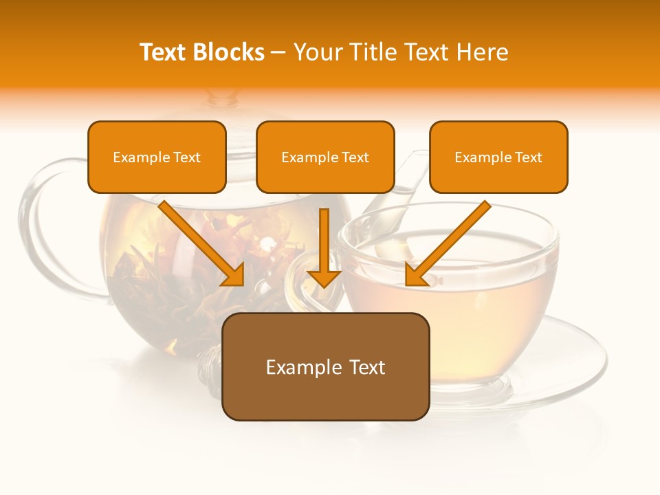 Oolong Serving Blooming PowerPoint Template