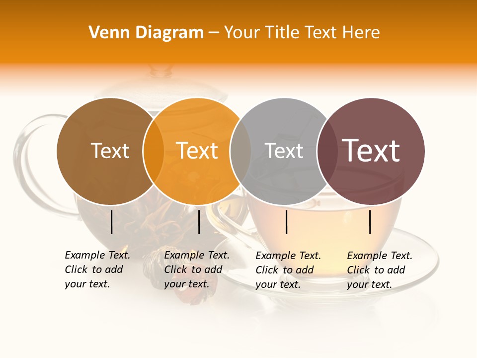 Oolong Serving Blooming PowerPoint Template