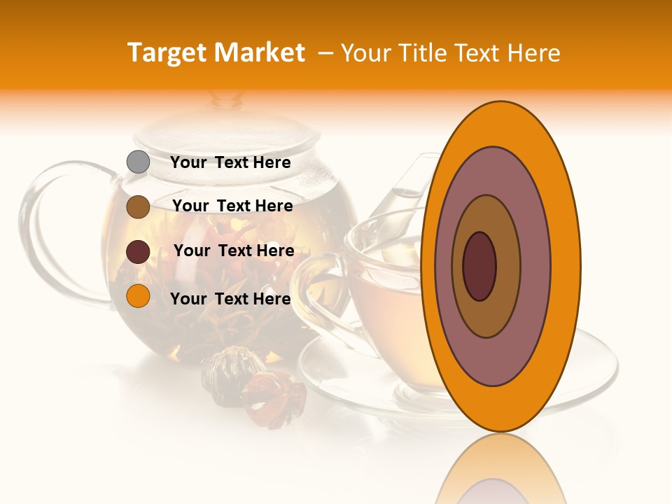 Oolong Serving Blooming PowerPoint Template