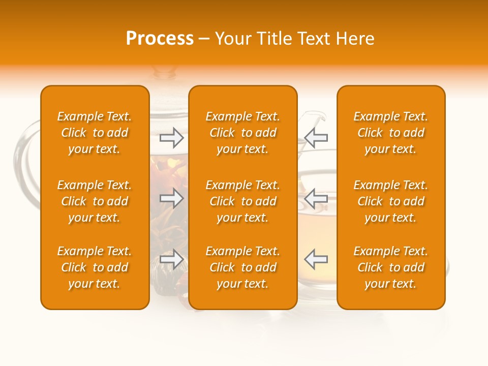 Oolong Serving Blooming PowerPoint Template