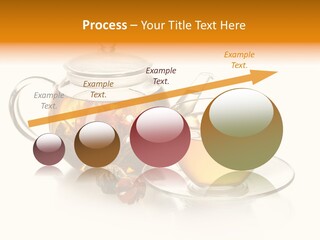 Oolong Serving Blooming PowerPoint Template