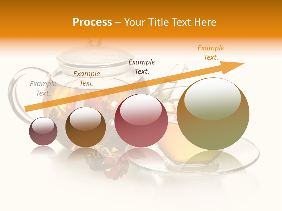 Oolong Serving Blooming PowerPoint Template