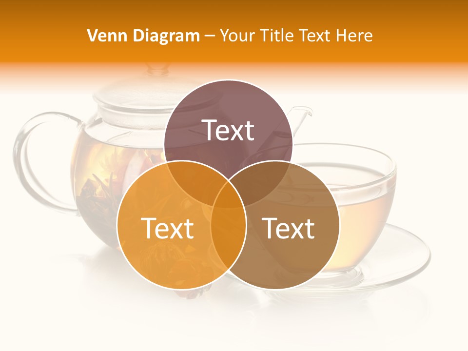 Oolong Serving Blooming PowerPoint Template