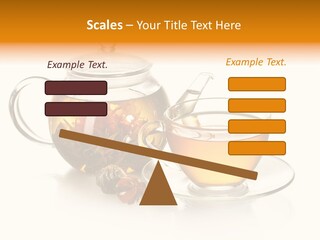 Oolong Serving Blooming PowerPoint Template