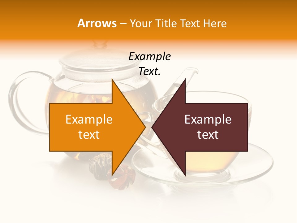 Oolong Serving Blooming PowerPoint Template