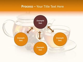 Oolong Serving Blooming PowerPoint Template