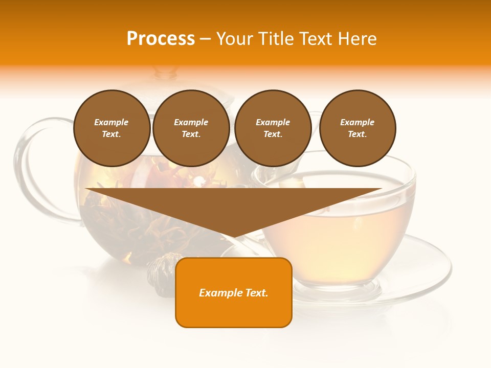 Oolong Serving Blooming PowerPoint Template