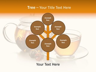 Oolong Serving Blooming PowerPoint Template