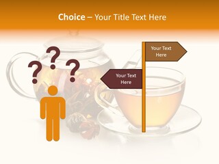 Oolong Serving Blooming PowerPoint Template