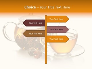 Oolong Serving Blooming PowerPoint Template