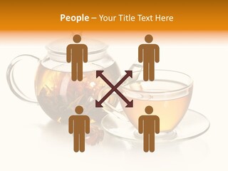 Oolong Serving Blooming PowerPoint Template