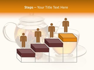 Oolong Serving Blooming PowerPoint Template