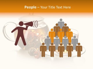 Oolong Serving Blooming PowerPoint Template