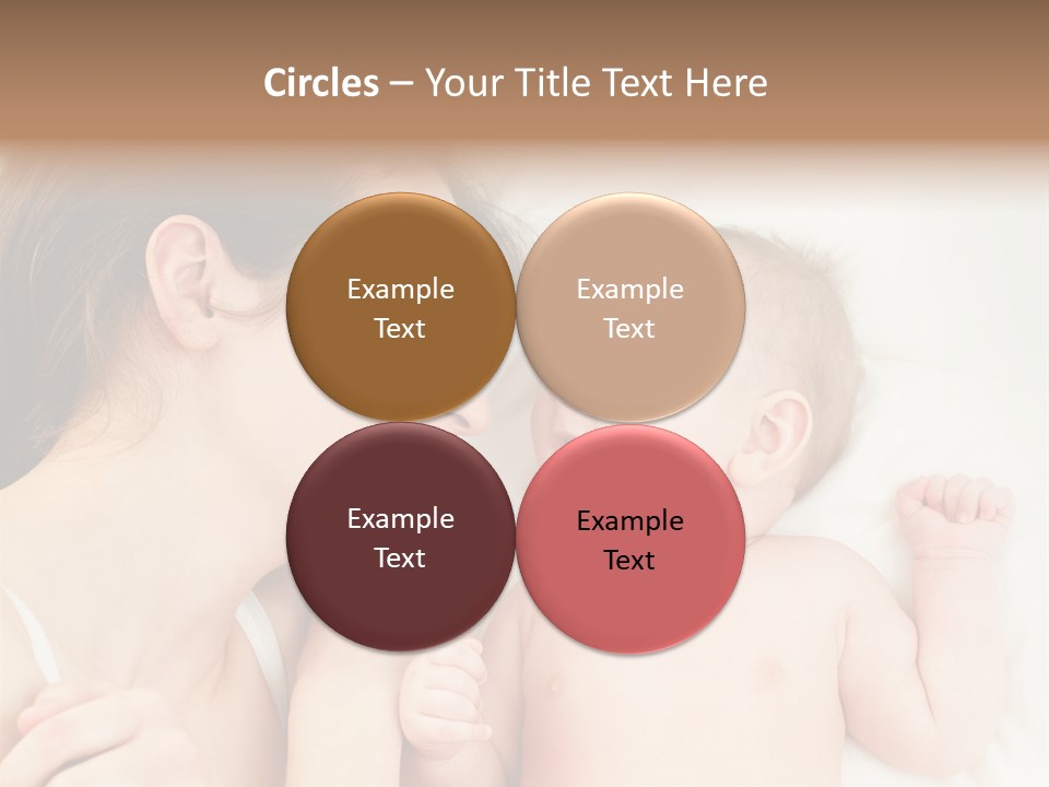 Enjoyment Hand Family PowerPoint Template