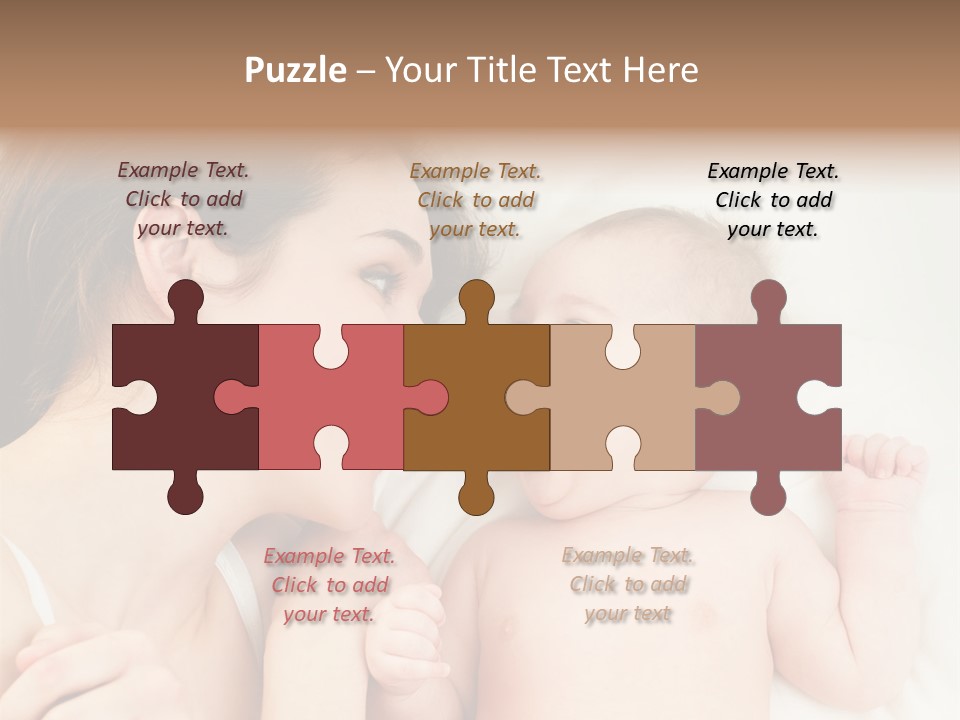 Enjoyment Hand Family PowerPoint Template