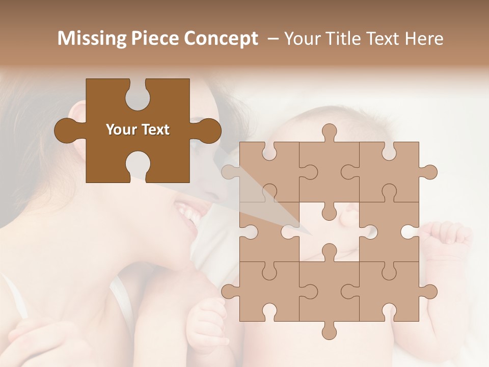 Enjoyment Hand Family PowerPoint Template