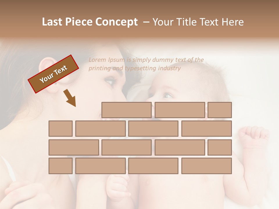 Enjoyment Hand Family PowerPoint Template