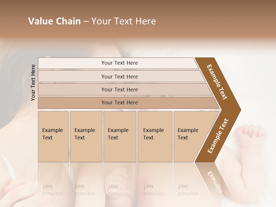 Enjoyment Hand Family PowerPoint Template