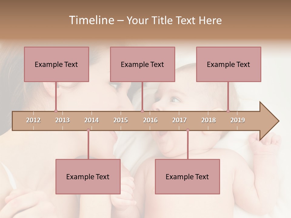 Enjoyment Hand Family PowerPoint Template