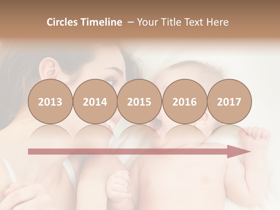 Enjoyment Hand Family PowerPoint Template