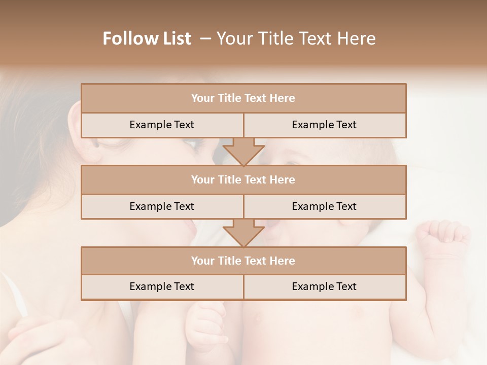 Enjoyment Hand Family PowerPoint Template