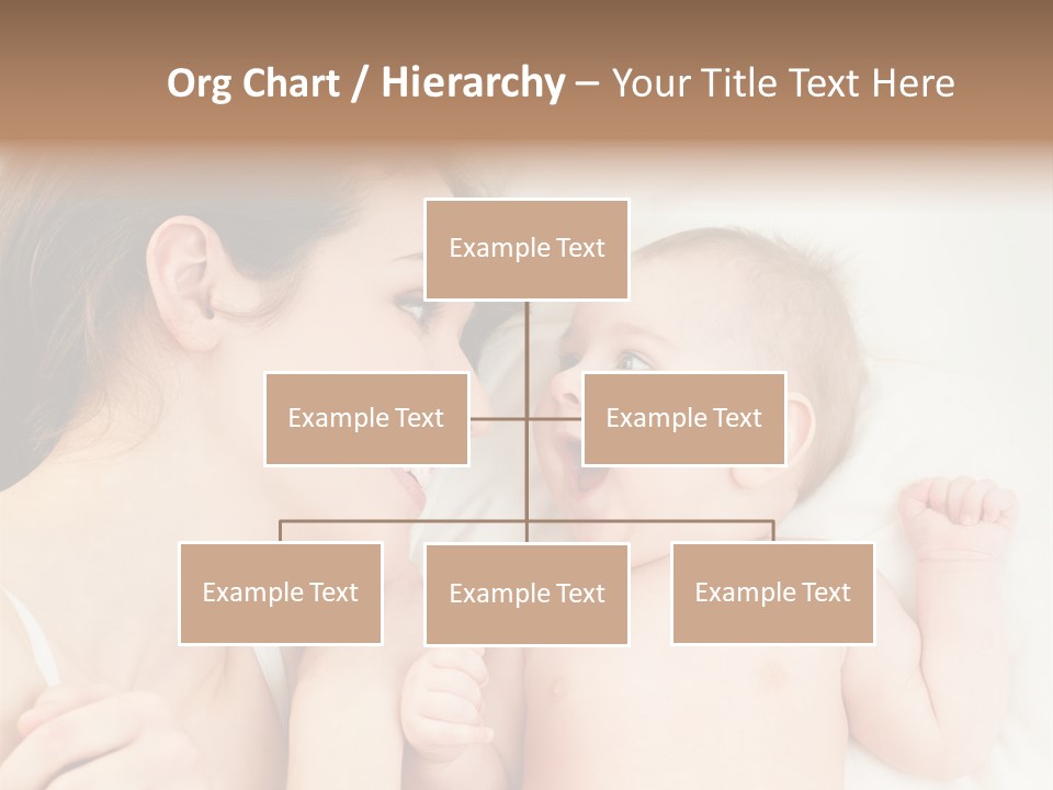 Enjoyment Hand Family PowerPoint Template