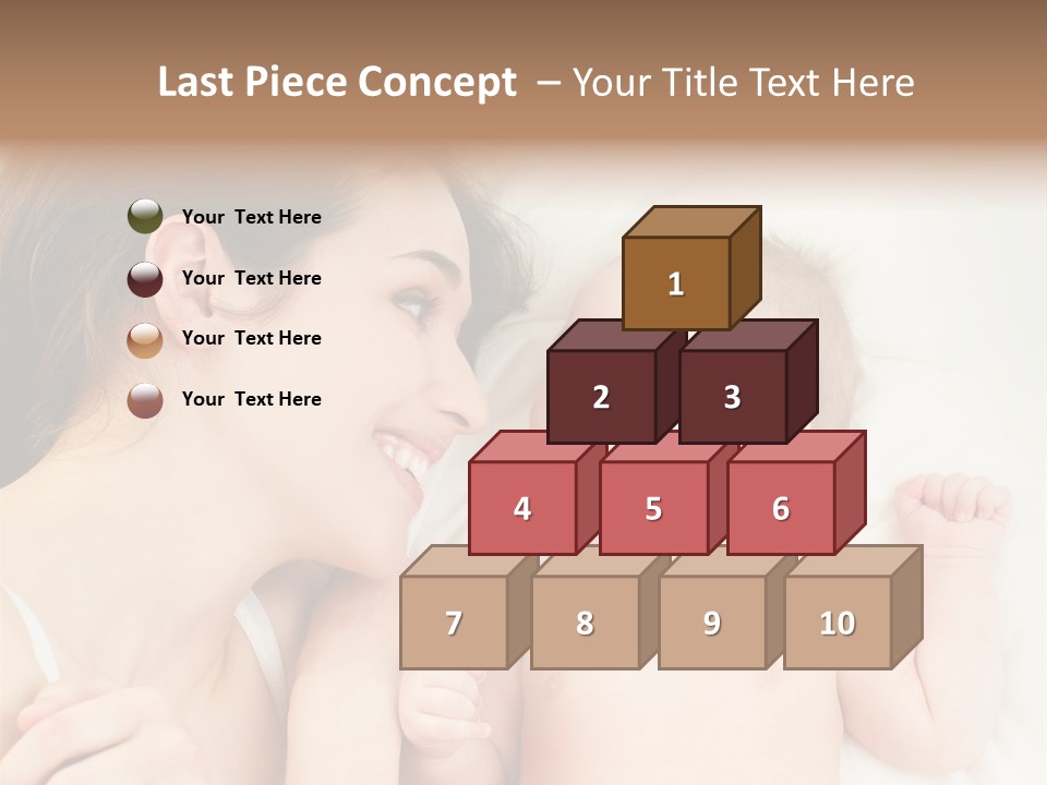 Enjoyment Hand Family PowerPoint Template